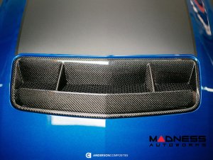 Ford Mustang Hood Vent - Carbon Fiber - Type V5